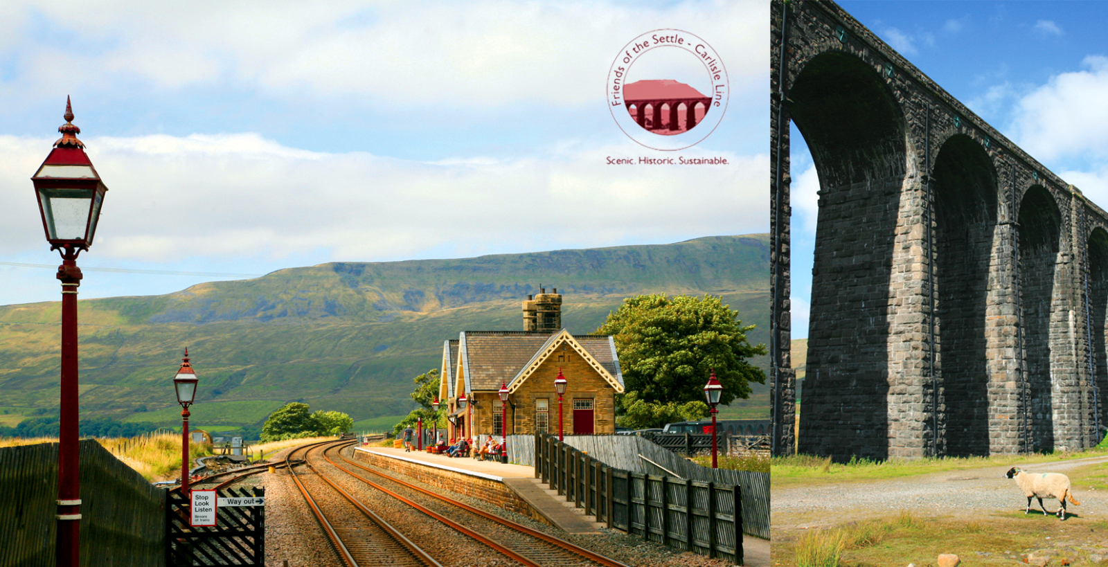 Take the train from Dent to Ribblehead
